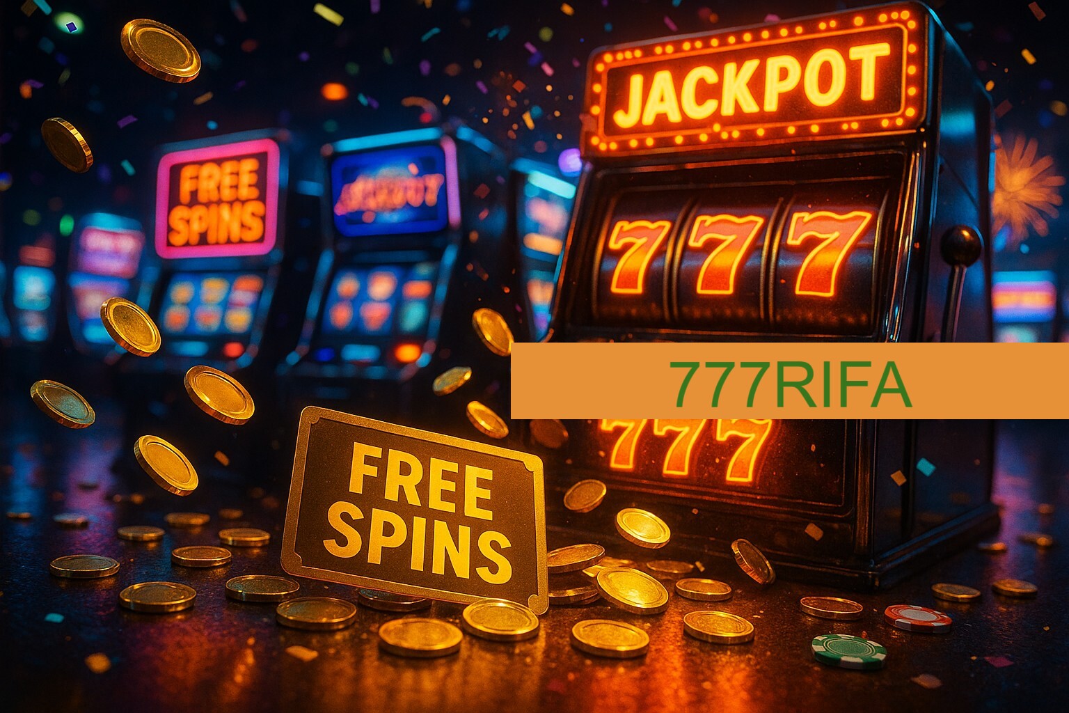 Diversos jogos de caça-níqueis